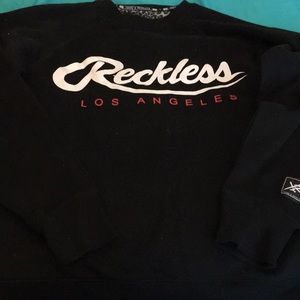 Young and reckless sweatshirt size small